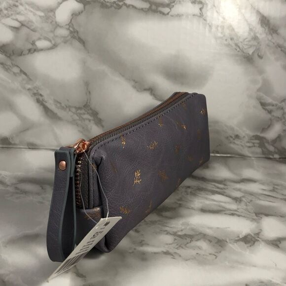 INDIGO small pencil/ makeup/ travel case NWT - Picture 2 of 4